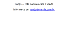 Tablet Screenshot of eternia.com.br